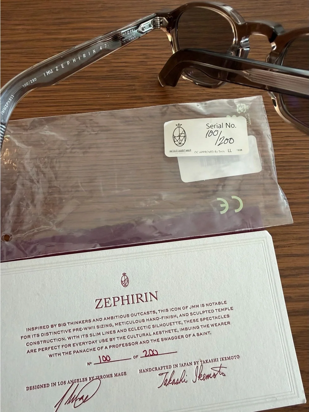Jacques Marie Mage Zephirin 47 Sunglasses - Dusty Jade